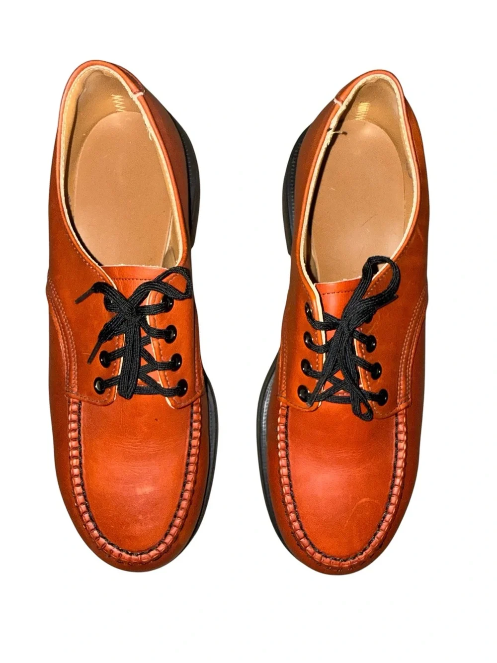 Red Wing Moc Toe Oxford safety shoe super soul vintage men’s 9.5d
